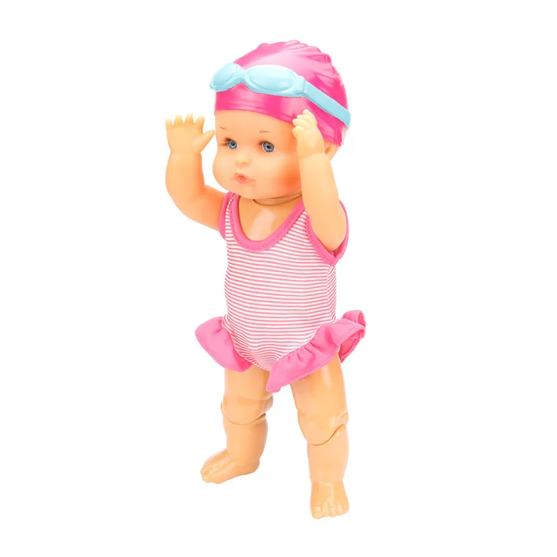 Electric Simulation Baby Swimming Doll Toy Educational Dolls&Accessories Bath Toy Doll