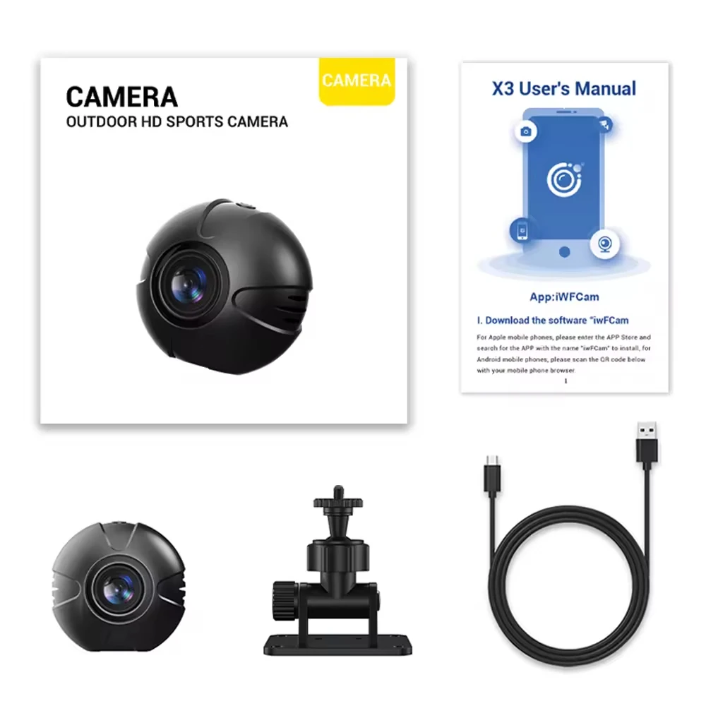 Price X3 Mini Wifi Camera 1080P Wireless Indoor Security CCTV Camera Surveillance IP Cam