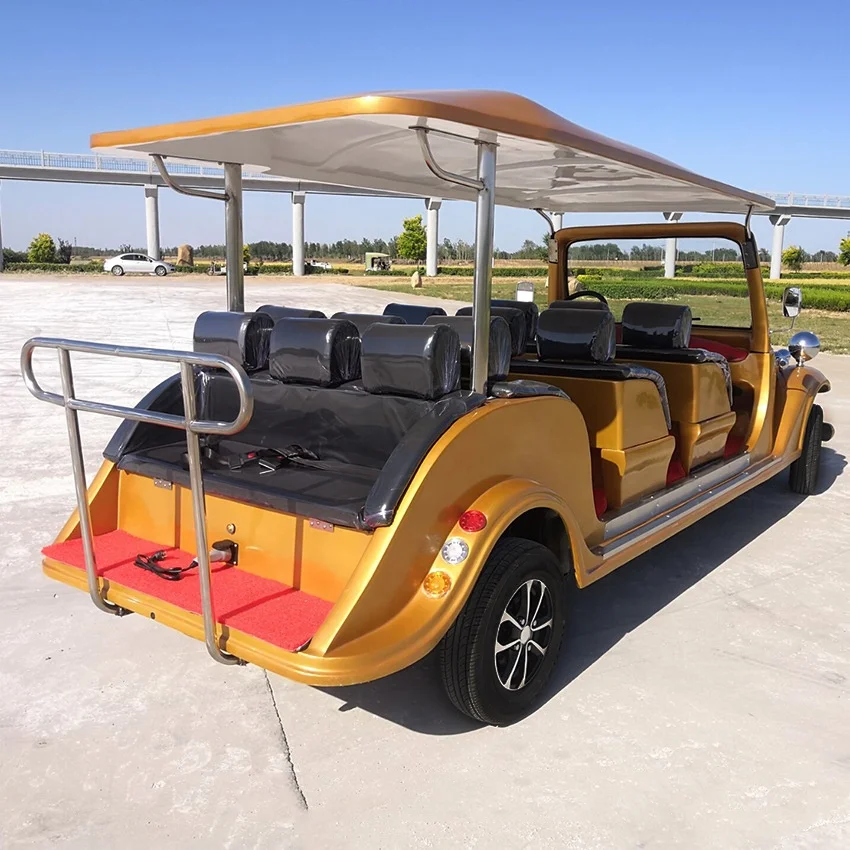 Оптовая продажа с фабрики винтажные классические экскурсионные автомобильные сиденья 11/12 Car72V 4kw антикварные электрические автомобили