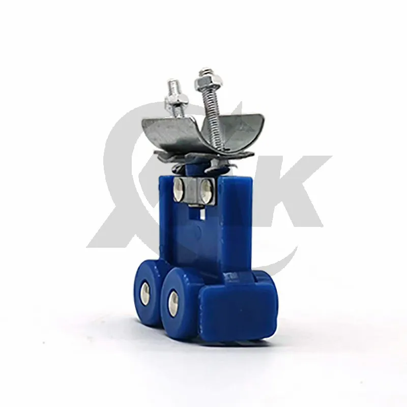 Rigid rail steel parts from 500kgs to 1000kgs light weighted crane rail sliding trolley Wuxi New Aokai