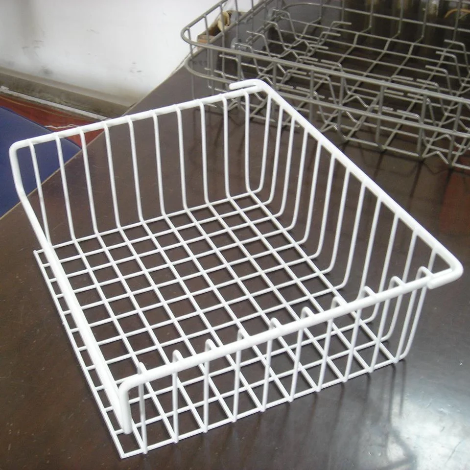 Refrigeration Equipment Icebox Metal Storage Basket Freezer Wire Mesh Basket