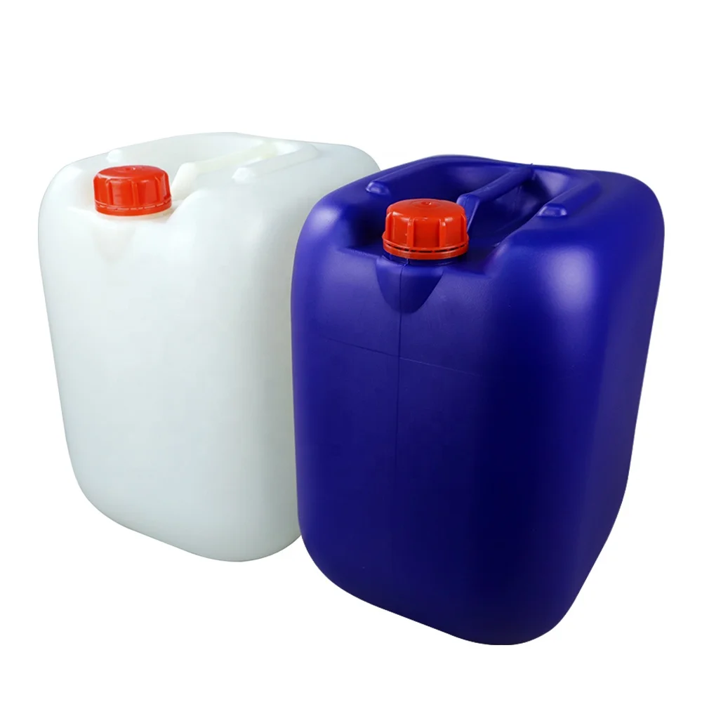 30 л пластиковый цилиндр синий квадратный jerrycan HDPE литров химический барабан с крышкой и ручкой выдувного формования кг