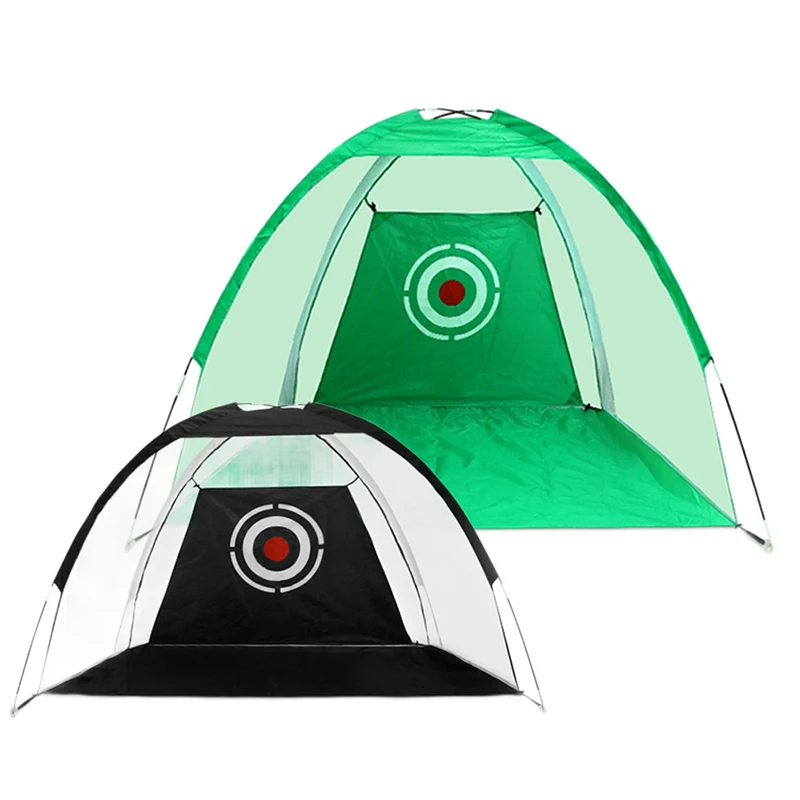 Hot Sales Practice Outdoor Golf Training Chipping Net Golf Training Aids Hitting Net Indoor Swing Driving Hit Cage With Target