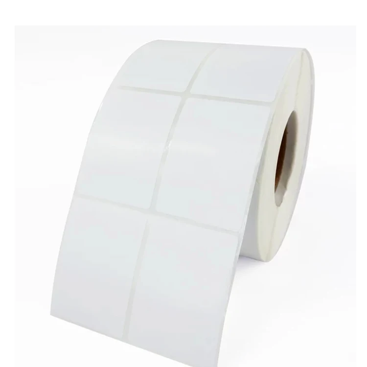 Factory Wholesale Blank White BPA Free Sticker Supermarket Hot Barcode Label