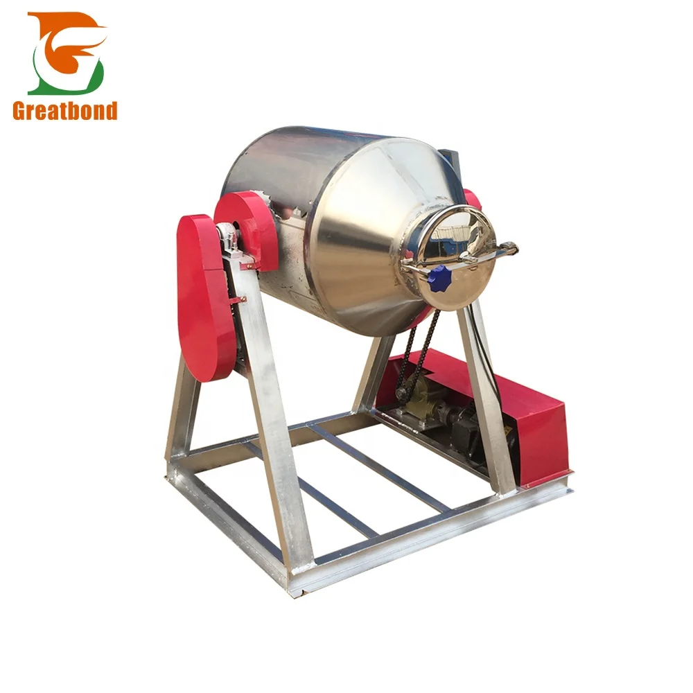 Mixing Evenly 304 Stainless Steel Powder Drum Dryer Cereal Mixer Industrial Vertical Grain Machine