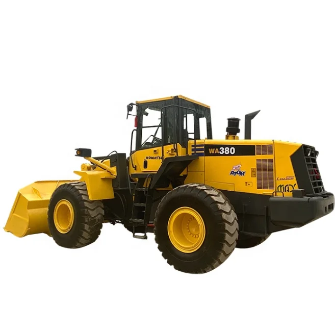 High Condition Used Komatsu wa380 -6 Wheel Loaders , wa320 wa470 Mini 500kg Loading Used Loader