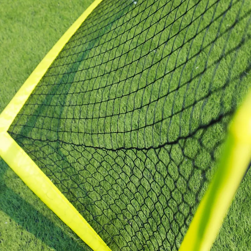 Soccer Goal 4Ft X 3Ft Net Easy Fold-Up Training Goals Reflective Strips for Playing at Nightfall Set of 2 Kids
