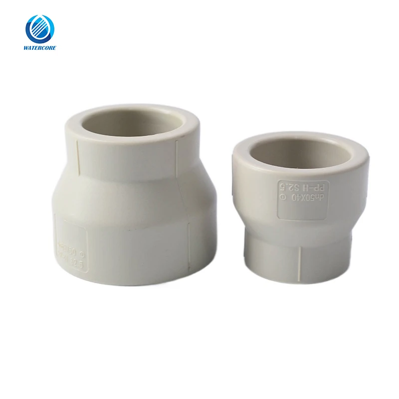 Industrial Socket Fusion PPH Pipe Fittings PPH Socket Fusion Reducer Connection Bushing