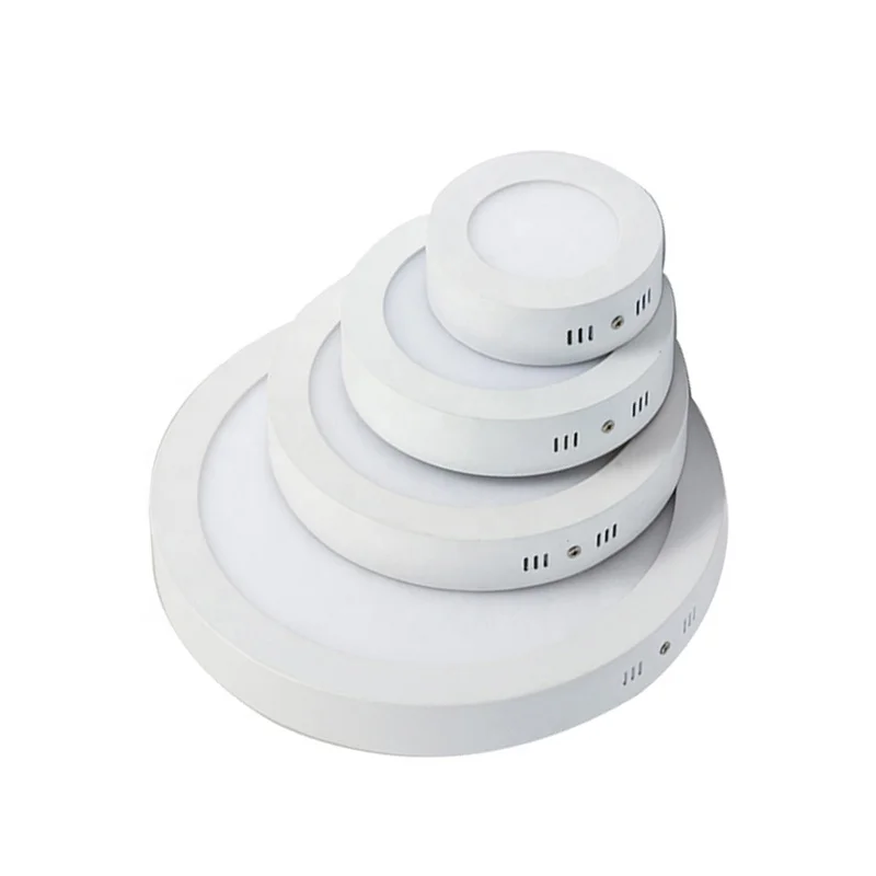 Surface mounted led panel light ceiling light 6w 12w 18w 24w 36w