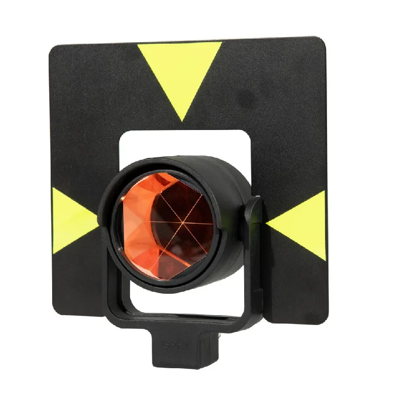 62MM GPR1-GPH1 Optical Measurement System Optical Single Prism Reflector Set Coated With Copper For Total Station