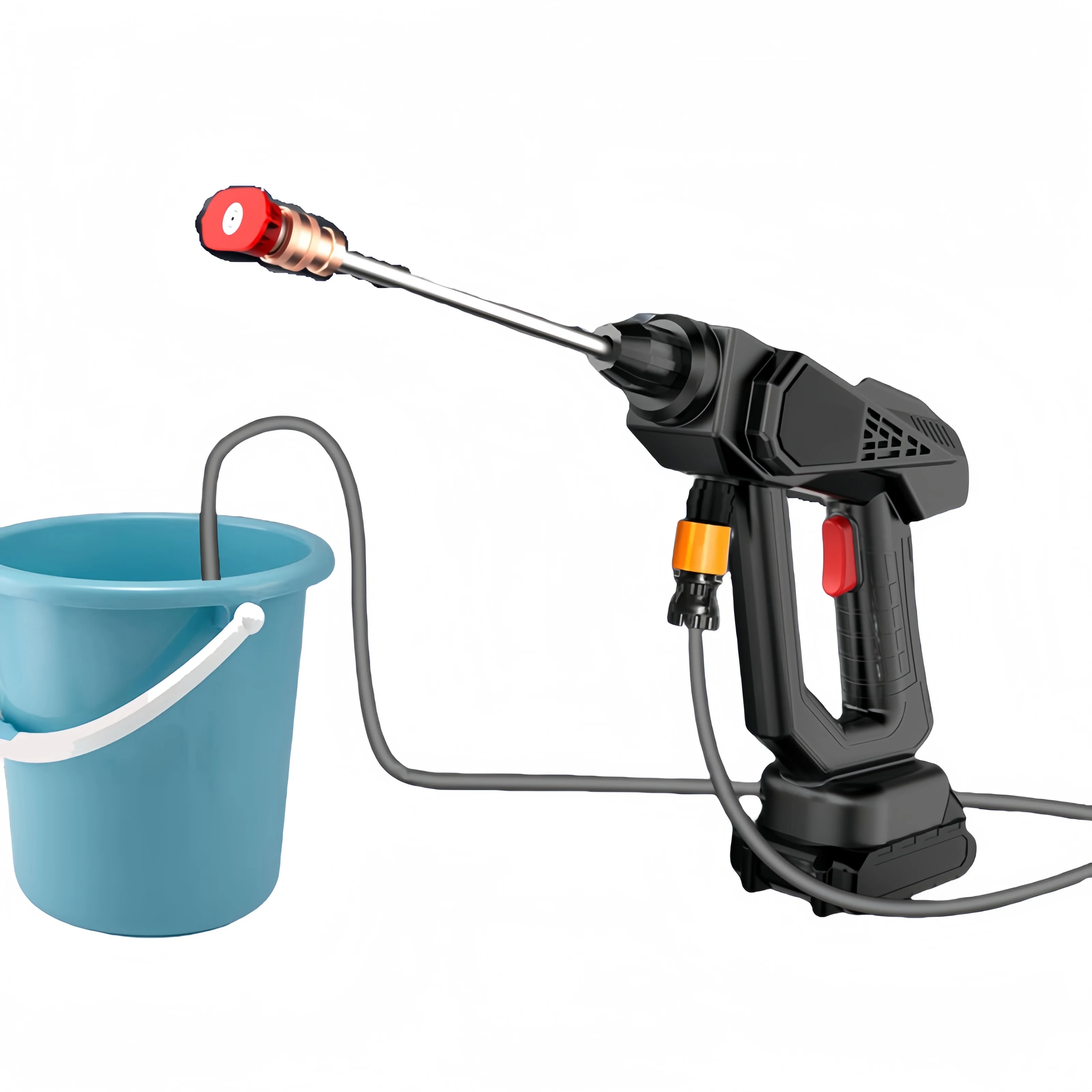 Electric High Pressure Car Washer Portable Car Wash water foam gun For Home Use 300W high power motor pump Machine Wireless