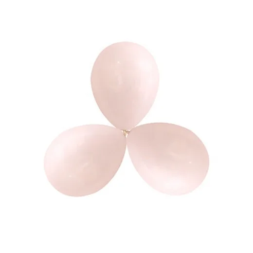 Hot selling 5inch 100% latex balloon standard pastel chrome metallic color plain latex balloons