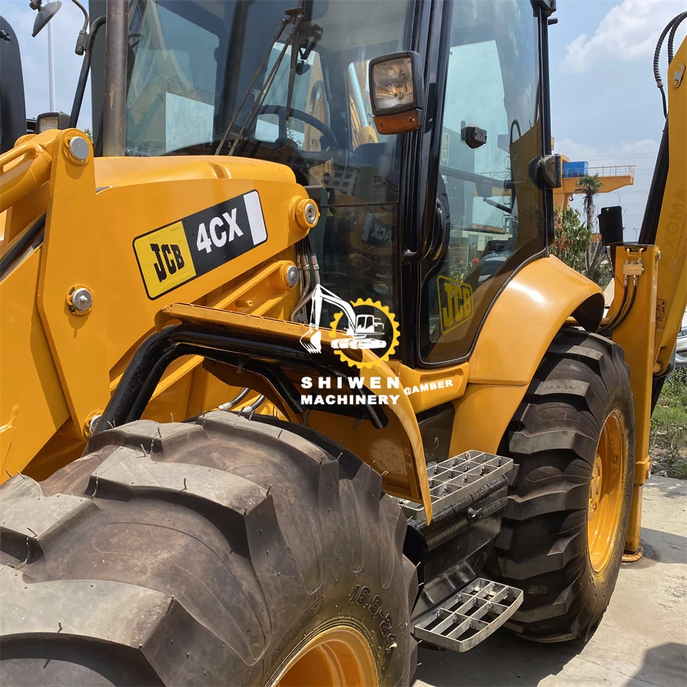 High quality and good price used jcb 3cx backhoe loader jcb 4cx in stock, high performance used backhoe loader in low price