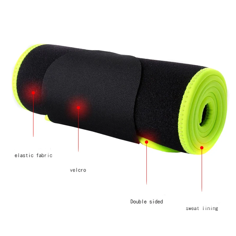 2022 New Arrival Unisex Neoprene Waist Trainer Belt Elastic Fabric Waist Trimmer with Sweat Lining For Body Slimming