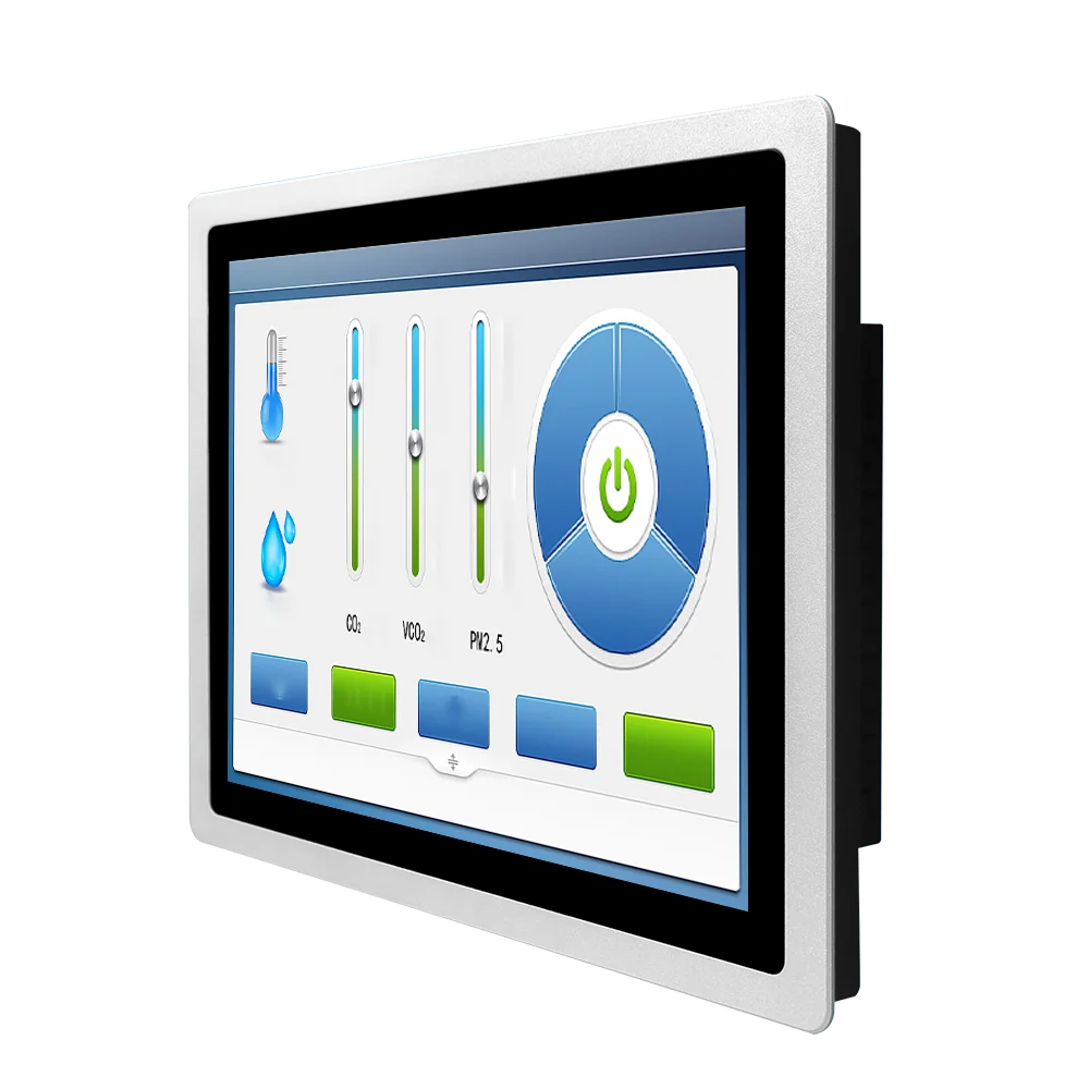 15 inch touch screen type HMI COM USB i3 4th industrial panel PC industrial monitor industrial controller for factory