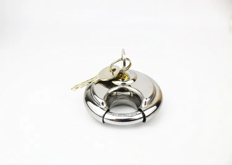 
[canyu lock]70MM Stainless Steel Round Lock Warehouse Door Padlock Toolbox Security Disc Locks can make same key 