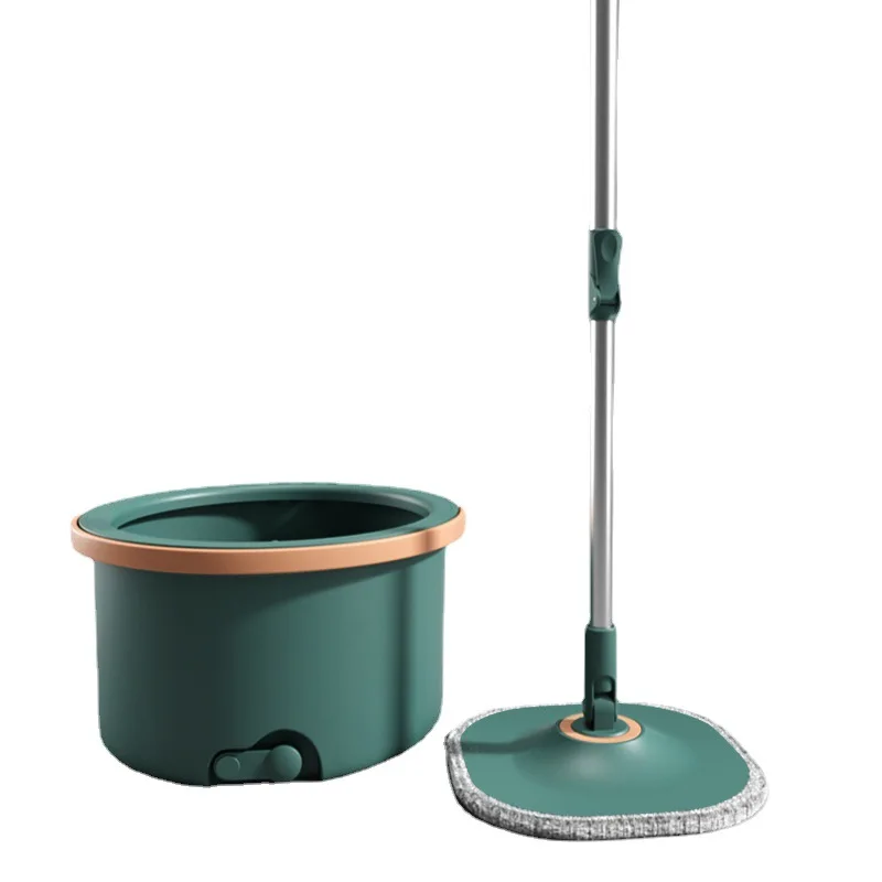 Wholesale Household Clean Sewage Separation Mop Rotatable Lazy Absorbent Mop Free Hand Washing Microfiber Flat Mop