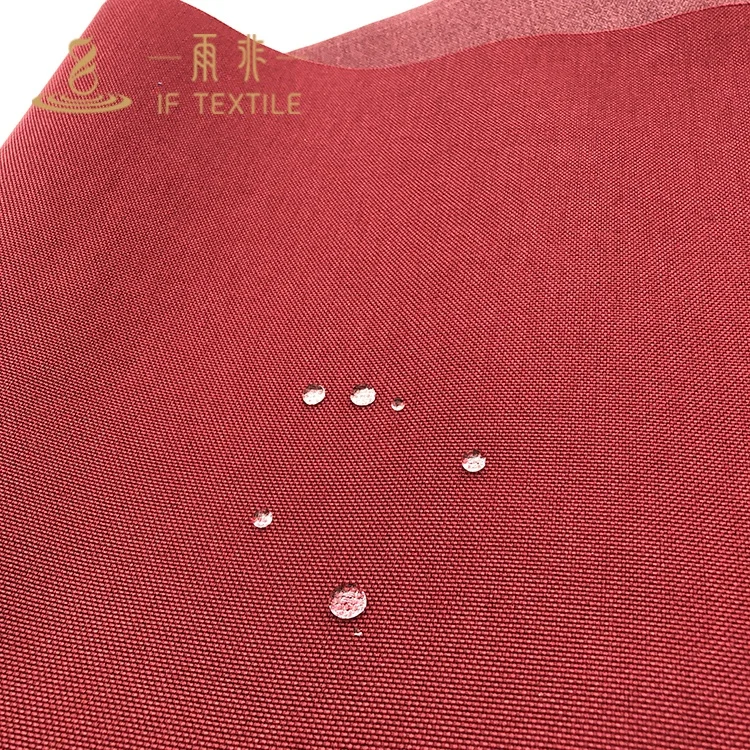 polyamide 1050D waterproof PU polyurethane coated backpack cordura fabric for outdoor yoga mat