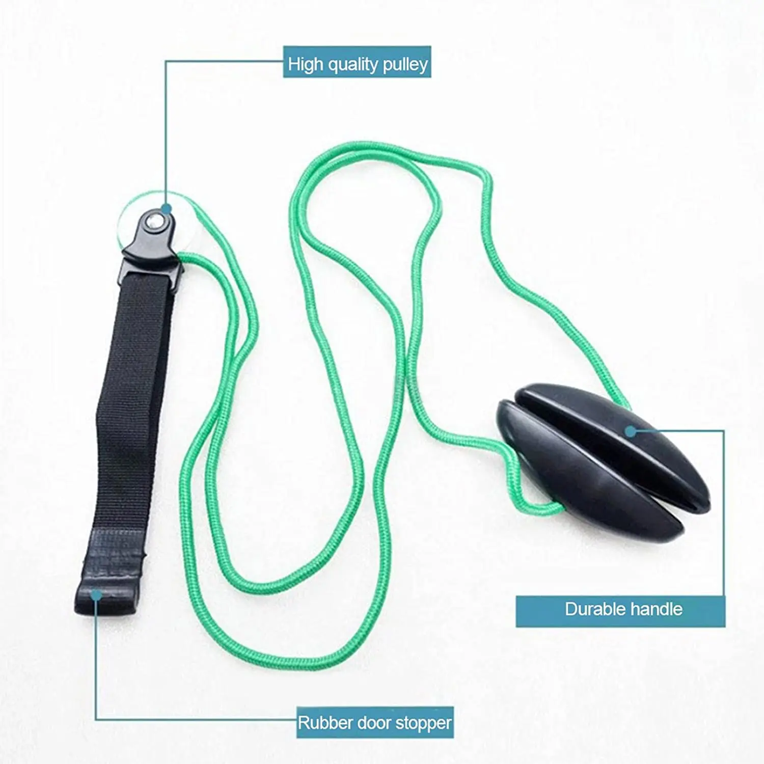 Fitness Exercise Over Door Shoulder Pulley with Door Anchor for Therapy Home Use