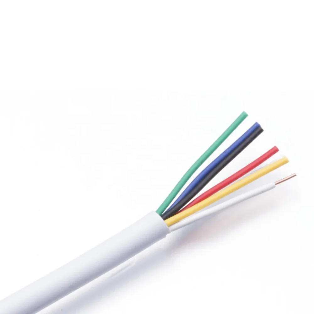 Al Foil shielded 24AWG 8 core security intercom alarm cable