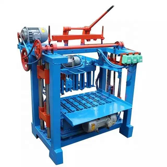 Factory Selling manual block making machine 4-35 popular model for sale best price hollow pavement brick making machine