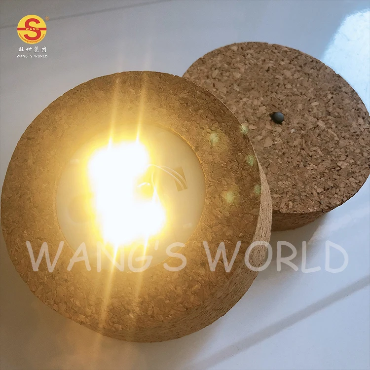 Wooden SMD Lamp Bead Led Cork Light For Bottle Multiple Types Plant Flower Bottle Light Cork