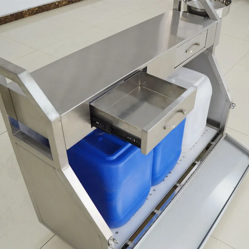 stainless steel waste liquid garbage collection truck for sale