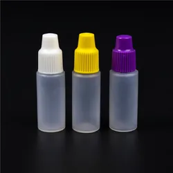 Factory wholesale  High Quality Plastic Eye Ear Dropper Drop Squeeze Bottles