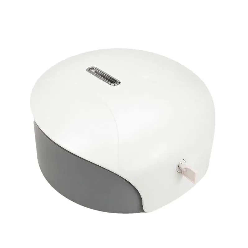 Wall Mounted Jumbo Roll Toilet  Paper Dispenser Towel Paper Dispenser Premium White ABS 9 Inch Roll Toilet Paper Dispenser