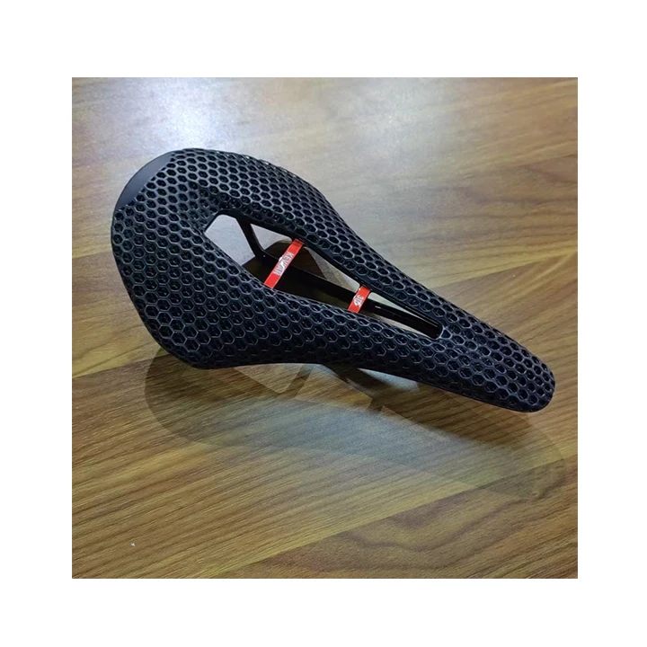 3D Printed Hollow Carbon Fiber Road Bike Front Seat Mat Ventilation Racing Bike Saddle