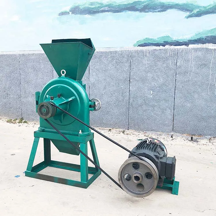 corn cob grinding machine maize flour milling machine grain mill grinder crusher grinding Flour making hammer mill machine