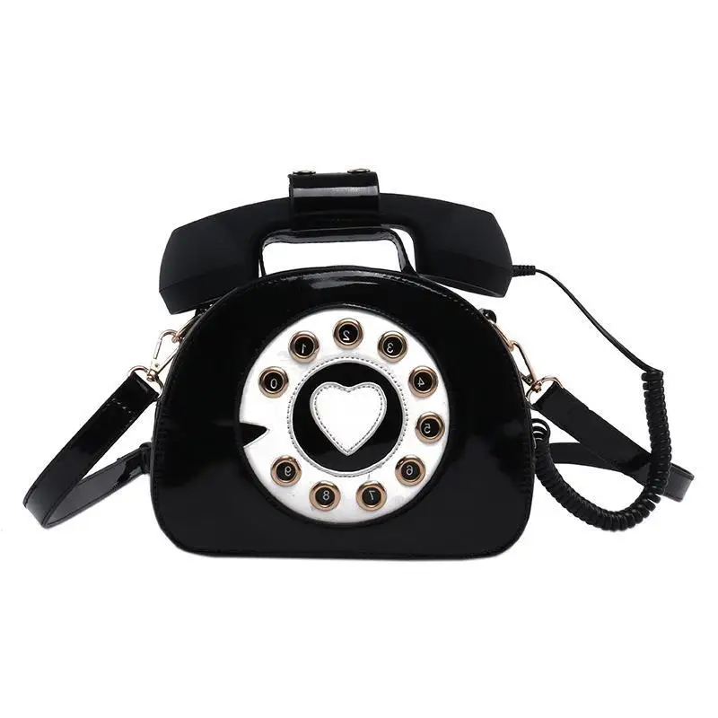 fashion women handbag telephone shaped girls purses crossbody shoulder bags