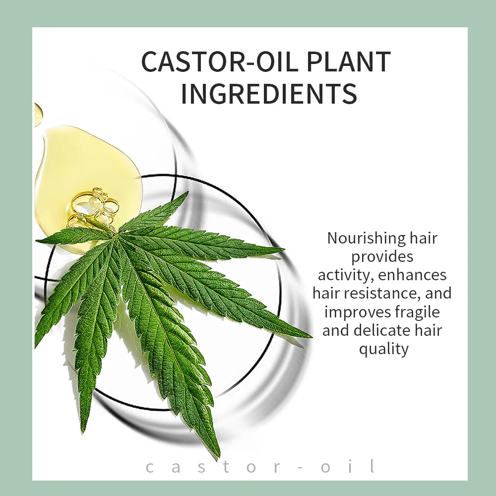 30ml Rosemary Oil for Hair Growth Anti Frizz Moroccan Hair Oil Curly Hair Products 100% Natural Organic Castor Almond Oil