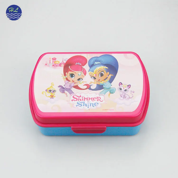 Home garden plastic canteen baby kid children lunch bento box plastic takeaway food container children lunch box use for school