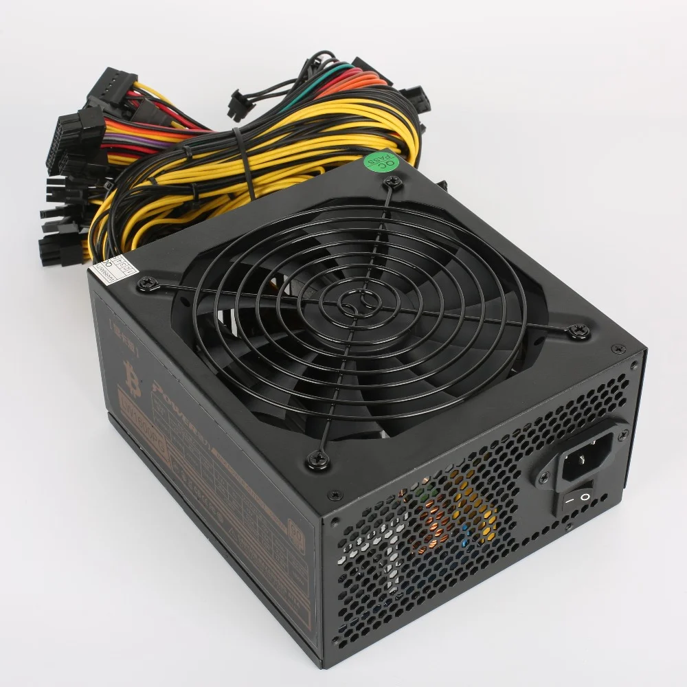 1800w Power Supply PSU Support 6 GPUs GPU Designed 80+