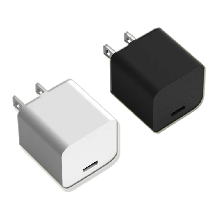  Тип C ЕС и США Подключите телефон USB настенное зарядное устройство 20 Вт PD настенный адаптер быстрое мини-устройство работающее от прикуривателя с для Iphone мобильных