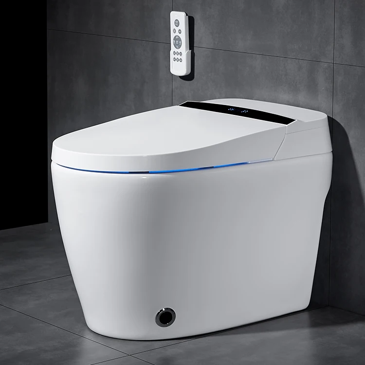 Modern Ceramic Siphonic Flush Commode Color Intelligent Bathroom Smart Bidet Toilet
