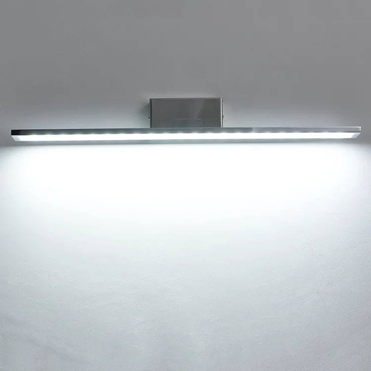 
Bathroom lighting polished chrome ip44 waterproof 8w mirrored lamp led mirror light wall lamp indoor led wall home lighting 