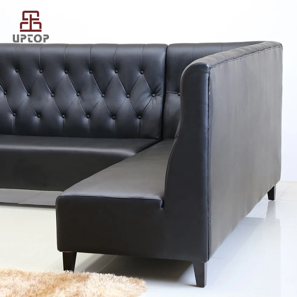 (SP-KS369) Modern Design Anti-Ultraviolet Leather Sectional Home Sofa L Shape Recliner Sofa