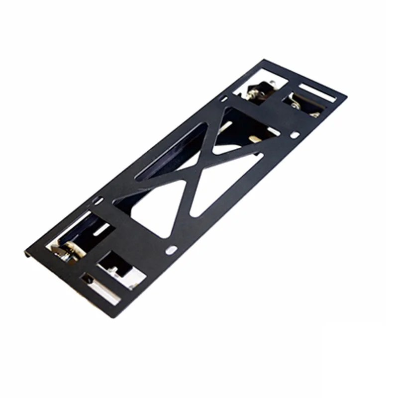 Modified front bumper aluminum alloy translation license plate frame for FJ cruiser 2007-2020