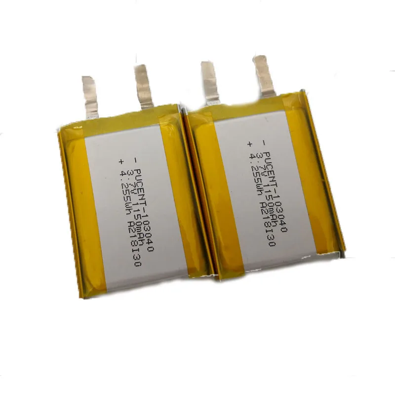 Factory Price Rechargeable Lithium Polymer Battery Cell 103436 3.7V 1400mAh Lipo Batteries for digital devices