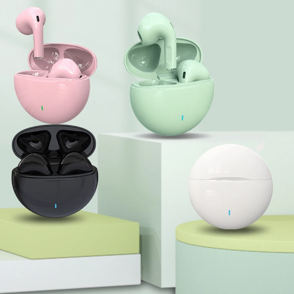 Hot Selling Wireless Headphones ANC HiFi pro5 pro6 i12 i9s Wireless Bluetooth Earphones for airpods pro 2gen 3gen universal