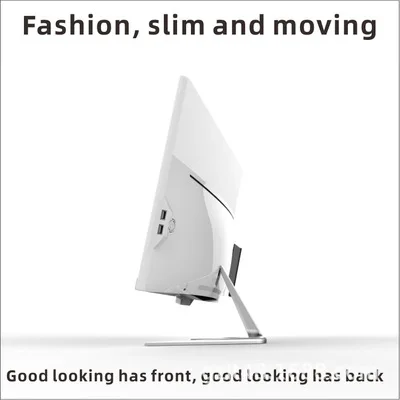 ZW-DVD 1920*1080p Frameless core i3 i5 i7 Monoblock all-in-one Pc Office Home desktop Computer Game console