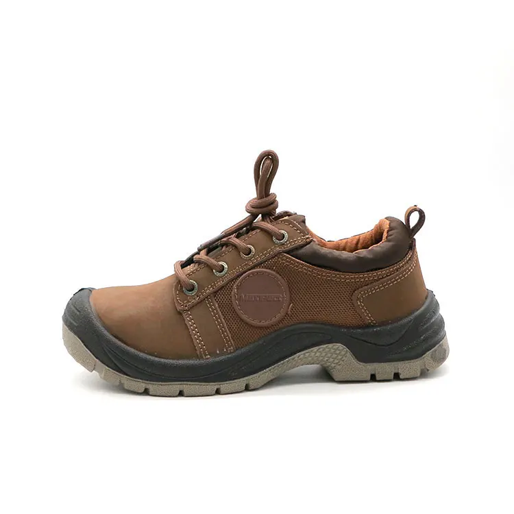 MaxiPact Unisex Sports-Style Outdoor Safety Work Boots Winter Spring Crazy Horse Leather ES Steel Toe Autumn PU Outsole