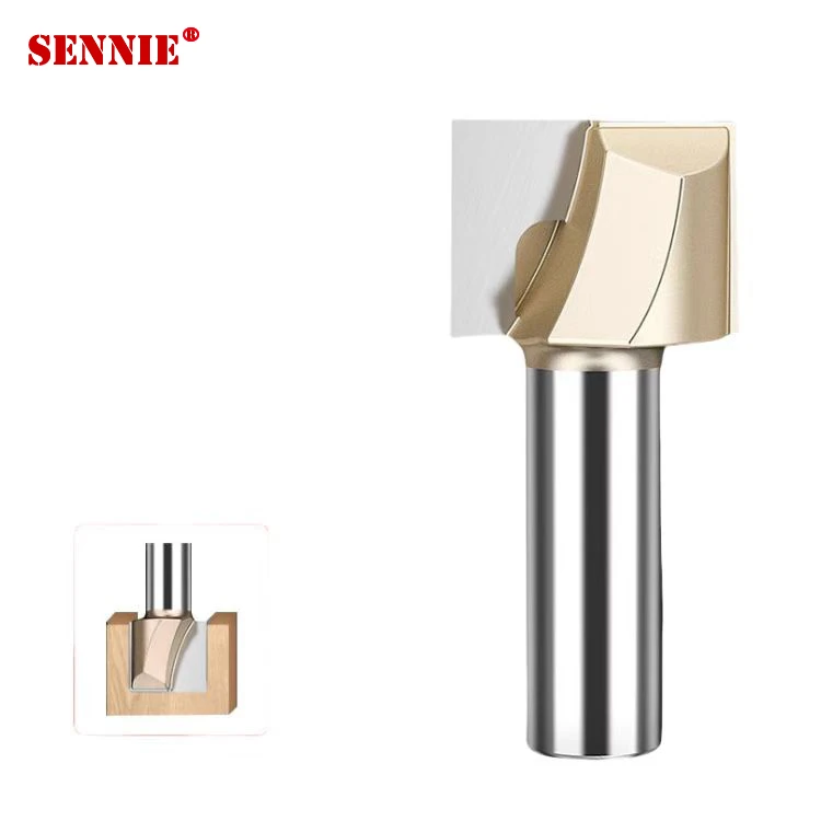 Customizable OEM Gong Knife Bottom Cleaning Table Trimming Machine with Milling Cutter Engraving Woodworking Slotting Cutter