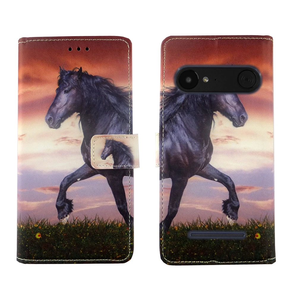 Luxury PU Flip Wallet Leather Case Trending Design Leather Flip Cell Phone Case For iPhone/Samsung/Huawei/Xiaomi