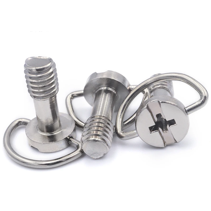 Full tooth quick release screws Selfie Stick Cross recessed lifting ring screw live broadcast parts and accessories