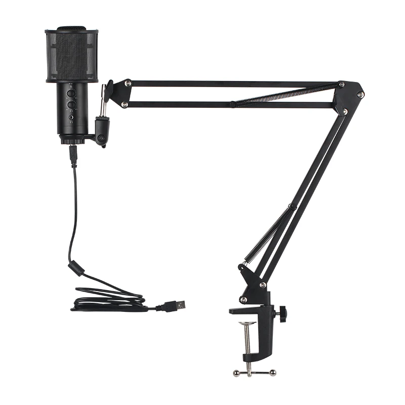 A30 Condenser microphone with Adjustable bracket for computer studio recording