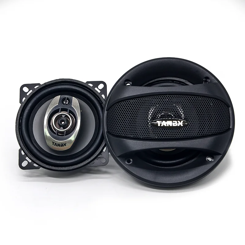 hot selling 4 inch car audio coaxial speaker   3 Way high power active auto speaker