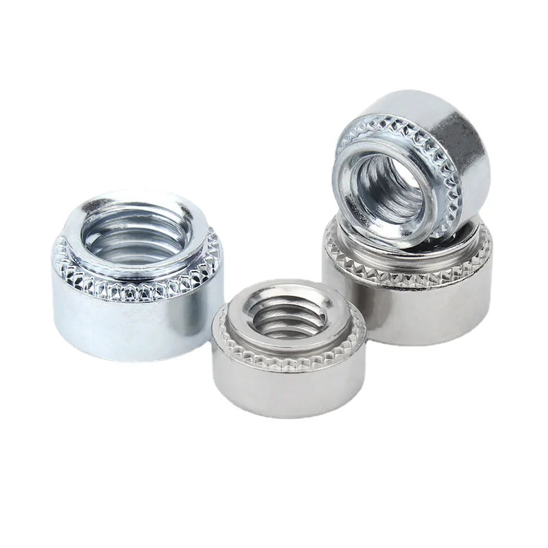 304 stainless steel/carbon riveting nut CLS fastening pressure plate S tooth wholesale M3-M10